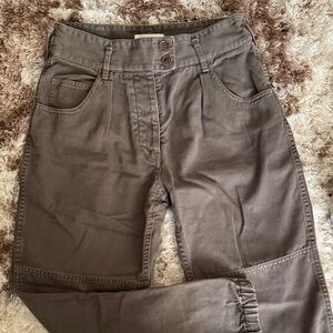 Nili Lotan brownish green Trousers